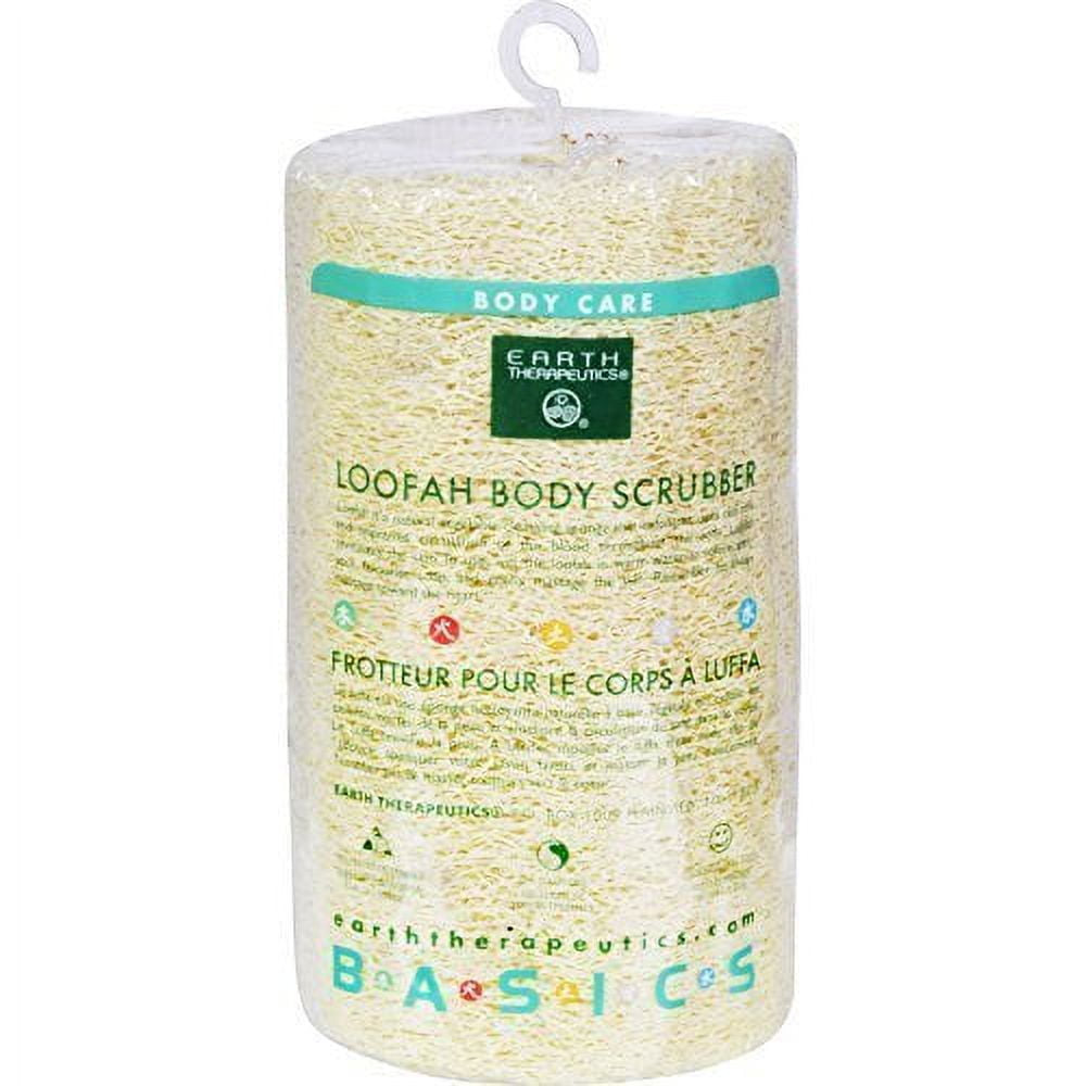 Earth Therapeutics Loofah Body Scrubber, 5 Inches - 1 Ea